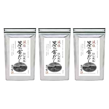 久原本家 減塩 茅乃舎だし 6袋 Amazon.co.jp: 久原本家 減塩 茅乃舎だし 8g×27袋入 焼あご入り